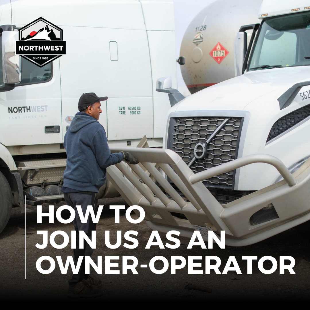 an Owner Operator with Northwest Tank Lines