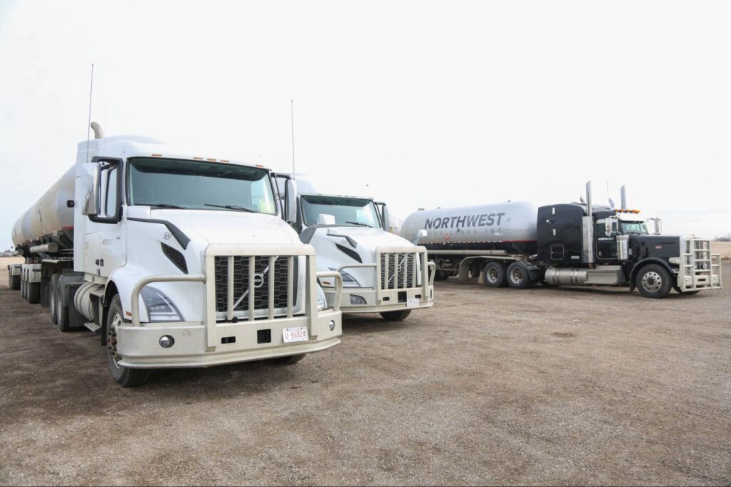 Northwest Tank Lines trucks represent the celebration of Canadian truck drivers and their contributions to the industry.